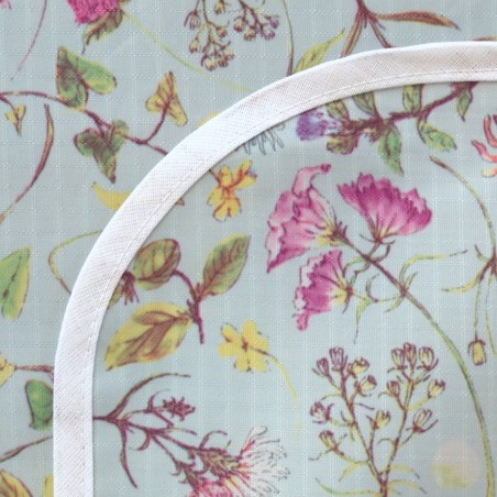 Pili Deco.Mantel impermeable flores dibujo Medida mantel 1,5mx1,0m