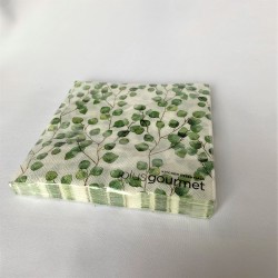 Servilletas de papel hojas eucaliptus