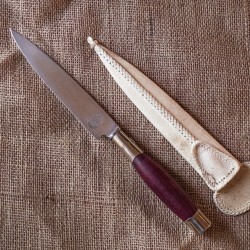 Cuchillo artesanal especial Madera de Amaranto