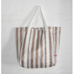 Bolso Super rayas beige